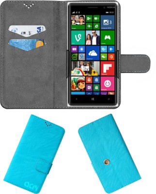 ACM Flip Cover for Microsoft Lumia 830(Blue, Cases with Holder, Pack of: 1)