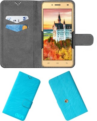 ACM Flip Cover for Ziox Astra Young Pro(Blue, Cases with Holder, Pack of: 1)