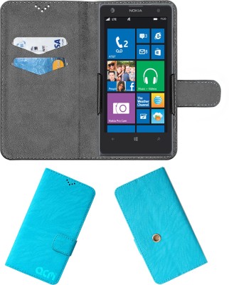 ACM Flip Cover for Nokia Lumia 1020(Blue, Cases with Holder, Pack of: 1)