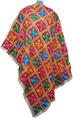 shakti Chiffon Embroidered Women Dupatta
