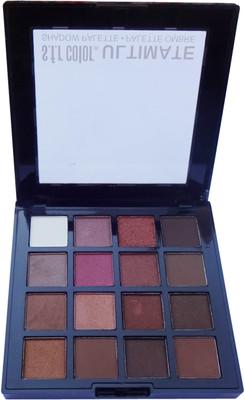 TUKAMCHA FINE GRADE MULTICOLOR 16 COLOR SHIMMER POWDER EYESHADOW 10 g(MULTI)