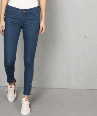 METRONAUT by Flipkart Skinny Women Blue Jeans