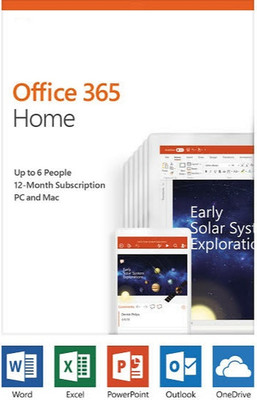 RRazersharp Office 365 Home 6 User 1 Year(1)