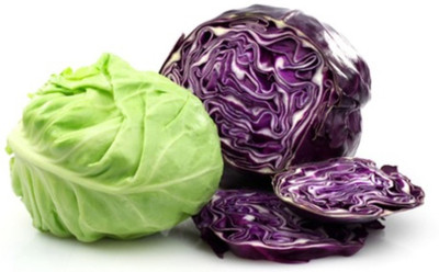 R-DRoz Combo of Cabbage Vegetable - Red Cabbage & Green Cabbage (50 Seeds of each Cabbage colour, Total 100 Seeds) F-1 HYBRID Seed(2 per packet)