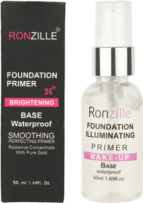 RONZILLE Foundation illuminating primer Primer  - 50 ml(Transparent)