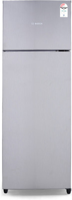Bosch 288 L Frost Free Double Door 3 Star (2019) Refrigerator(Metallic Grey, KDN30VL30I)
