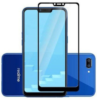 eCase Edge To Edge Tempered Glass for Oppo A3s(Pack of 1)
