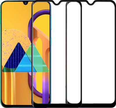Karpine Edge To Edge Tempered Glass for Samsung Galaxy A30, Samsung Galaxy A30s, Samsung Galaxy A50, Samsung Galaxy A50s, Samsung Galaxy M30, Samsung Galaxy M30s, Samsung Galaxy A20(Pack of 2)