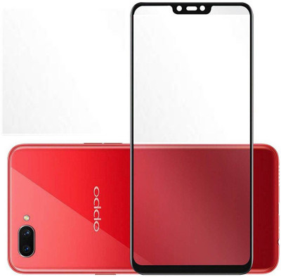 eCase Edge To Edge Tempered Glass for Oppo A3s(Pack of 1)