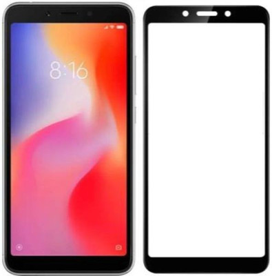 BeeVault Edge To Edge Tempered Glass for Mi Redmi 6(Pack of 1)
