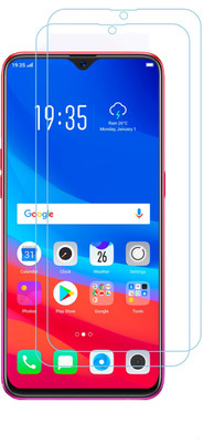 Spinzzy Tempered Glass Guard for Realme 3, Realme 3i, Vivo Y93(Pack of 2)