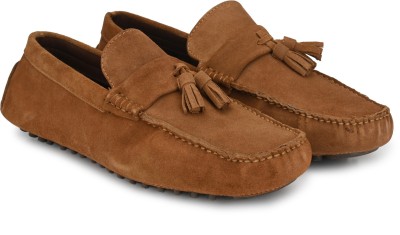 SAN FRISSCO 2232 Loafers For Men(Tan , 7)