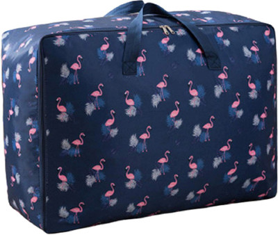 HOUSE OF QUIRK Shelf Organizers(Blue, Polyester)
