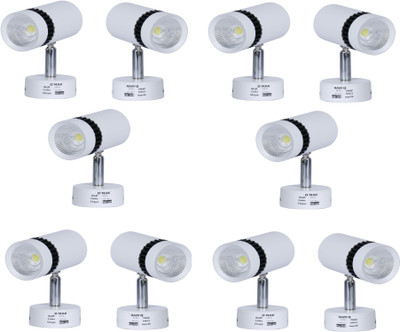 D'Mak Track Light Wall Lamp With Bulb(Pack of 10)