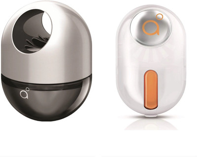 Godrej Aer Twist Musk After Smoke & Click Bright Tangy Delight Air Freshener Diffuser, Refill Aer Twist & Aer Click(2 x 27.5 g)