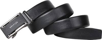 EDIFIER Men Casual Black Artificial Leather Belt