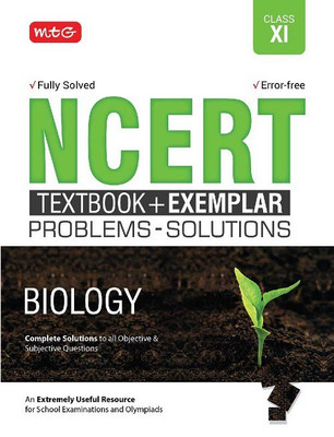 Ncert Text Book + Exemplar Problems - Solutions Biology Class 11(English, Paperback, unknown)