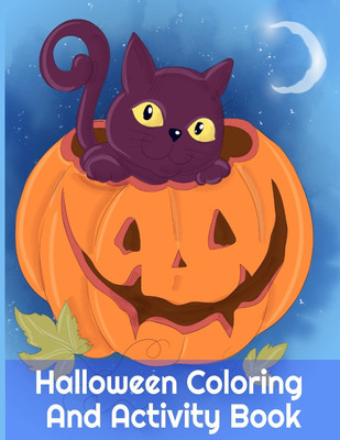 Halloween Coloring And Activity Book(English, Paperback, Spooky Boo)