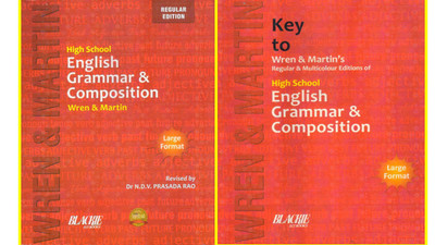 High School English Grammar & Composition Combo Pack (Book + Key Book) Large (REGULAR EDITION)(English, Paperback, MARTIN, WREN) High School English Grammar & Composition Combo Pack (Book + Key Book) Large (REGULAR EDITION)(English, Paperback, MARTIN, WREN)