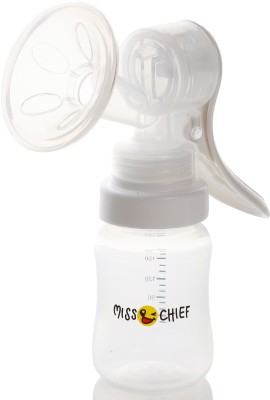 Miss & Chief Breast Pump  - Manual  (White, Clear)