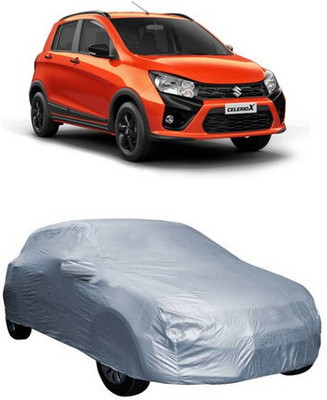 AASDEE Car Cover For Maruti Suzuki Celerio (With Mirror Pockets)(Silver)