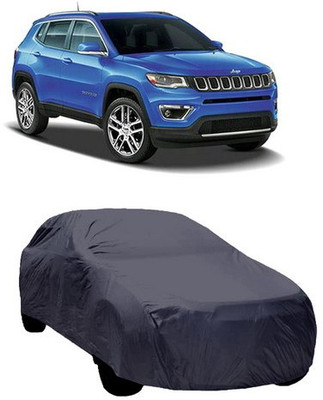 XG BRAND Car Cover For Jeep Compass (Without Mirror Pockets)(Grey)