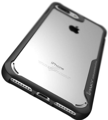 Aspir Back Cover for Apple iPhone 7 Plus, Apple iPhone 8 Plus(Black, Grip Case, Pack of: 1)
