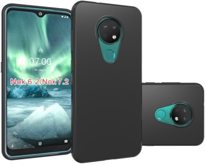 Aaralhub Back Cover for Nokia 6.2(Black, Shock Proof)