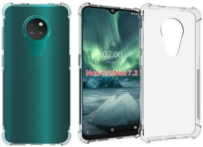 Aaralhub Back Cover for Nokia 6.2(Transparent, Shock Proof)