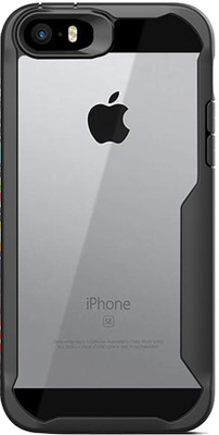 INSTYLE Back Cover for Apple iPhone 5s(Black, Shock Proof, Pack of: 1)