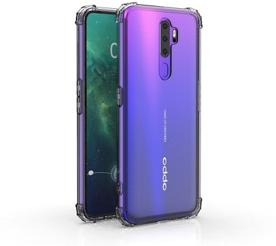 Aaralhub Bumper Case for Oppo A9 2020(Transparent, Shock Proof)