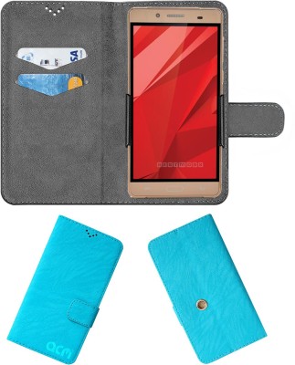 ACM Flip Cover for Iball Andi 5.5h Weber 4g(Blue, Cases with Holder, Pack of: 1)