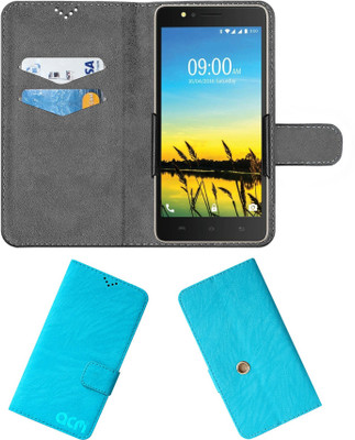 ACM Flip Cover for Lava A79(Blue, Cases with Holder, Pack of: 1)
