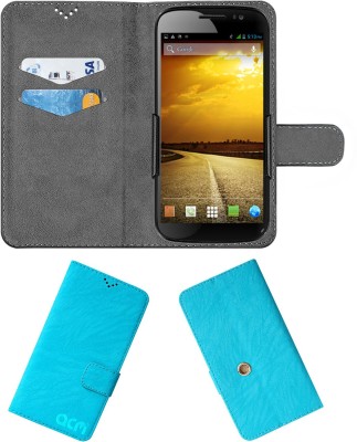 ACM Flip Cover for Micromax Duet 2 Eg111 Cdma Gsm(Blue, Cases with Holder, Pack of: 1)