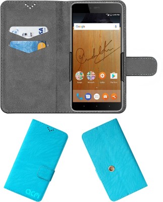 ACM Flip Cover for Smartron SRT Phone(Blue, Cases with Holder, Pack of: 1)