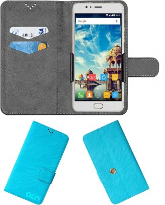 ACM Flip Cover for Zopo Flash X Plus(Blue, Cases with Holder, Pack of: 1)