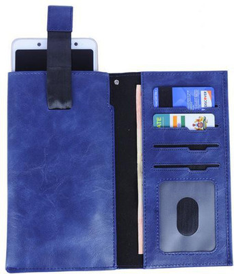 Helix Pouch for ZTE nubia M2(Blue, Holster, Pack of: 1)