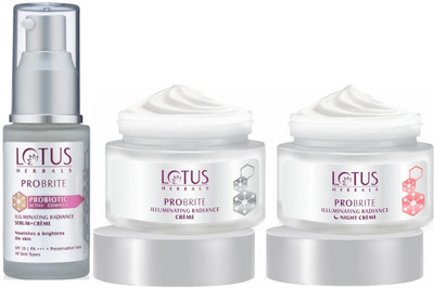 LOTUS Herbals Probrite combo pack(3 Items in the set)