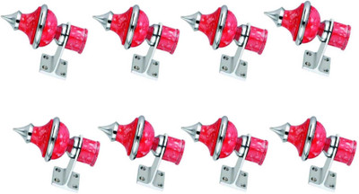 GROWNIX Pink Rod Rail Bracket Metal(Pack of 8)