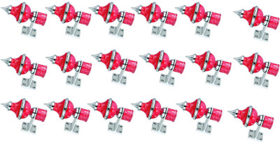 GROWNIX Pink Rod Rail Bracket Metal(Pack of 18)
