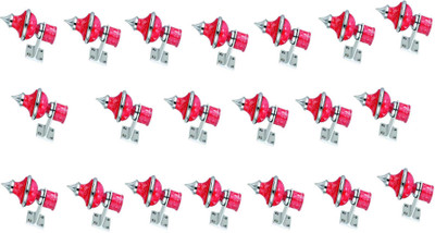 GROWNIX Pink Rod Rail Bracket Metal(Pack of 20)