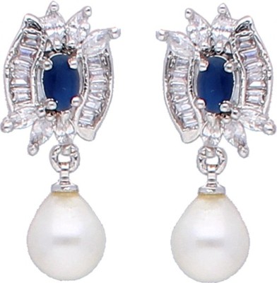 Sri Jagdamba Pearls Sri Jagdamba Pearls Preety Pearl Earrings Pearl Alloy Drops & Danglers