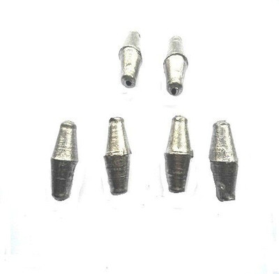 JUST ONE CLICK Aluminium Drop-shot Weight(Removable Pack of 6)
