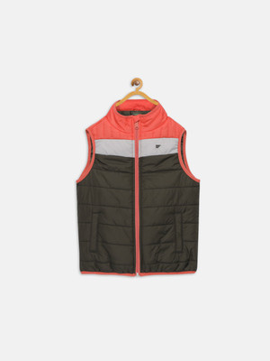 t-base Sleeveless Colorblock Boys Jacket