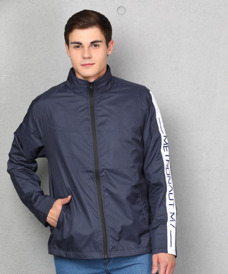 Metronaut Full Sleeve Solid Men Sports  Jacket