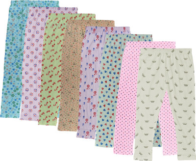 IndiWeaves Capri For Girls Casual Printed Cotton Blend(Multicolor Pack of 8)