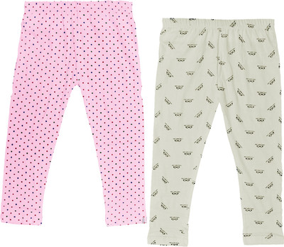 IndiWeaves Capri For Girls Casual Printed Cotton Blend(Multicolor Pack of 2)