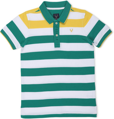 allen-solly-boys-striped-pure-cotton-t-shirtgreen-pack-of-1