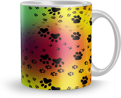 THE SD STORE MUG997 Glass Coffee Mug(320 ml)