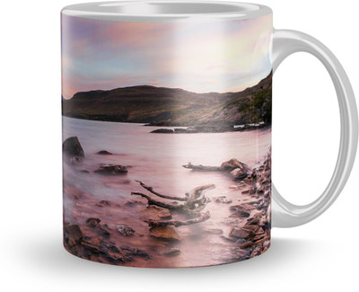 THE SD STORE MUG1137 Glass Coffee Mug(320 ml)